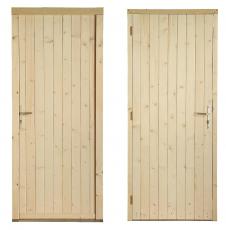 Porte De Service Bois Battante Pour Particulier Bps32p