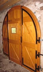 Porte Charretière En Bois Massif Dans Les Vosges à Vagney Gpf